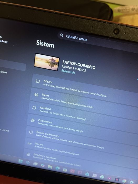 Laptop Lenovo IdeaPad 3