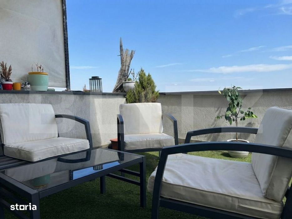 Apartament 2 camere semidecomandate cu terasa si parcare | Baciu | Zon