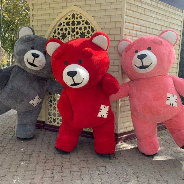 Ayiqlar Xizmati oformileniya медведь Тедди оформления шарики Teddy sho