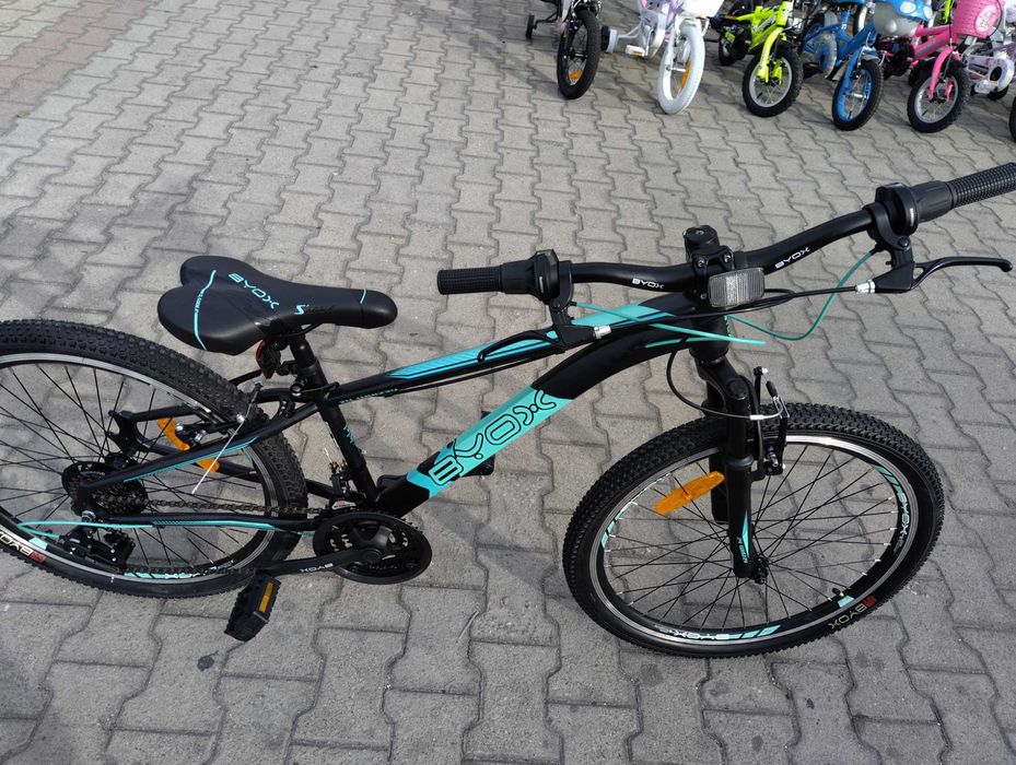 BYOX Велосипед 24" WHIZZY черен