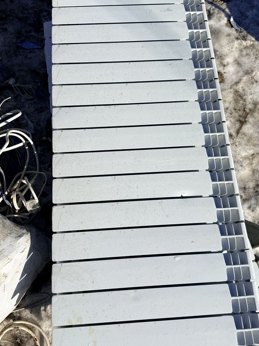 Радиаторы отопления алюмин батареи