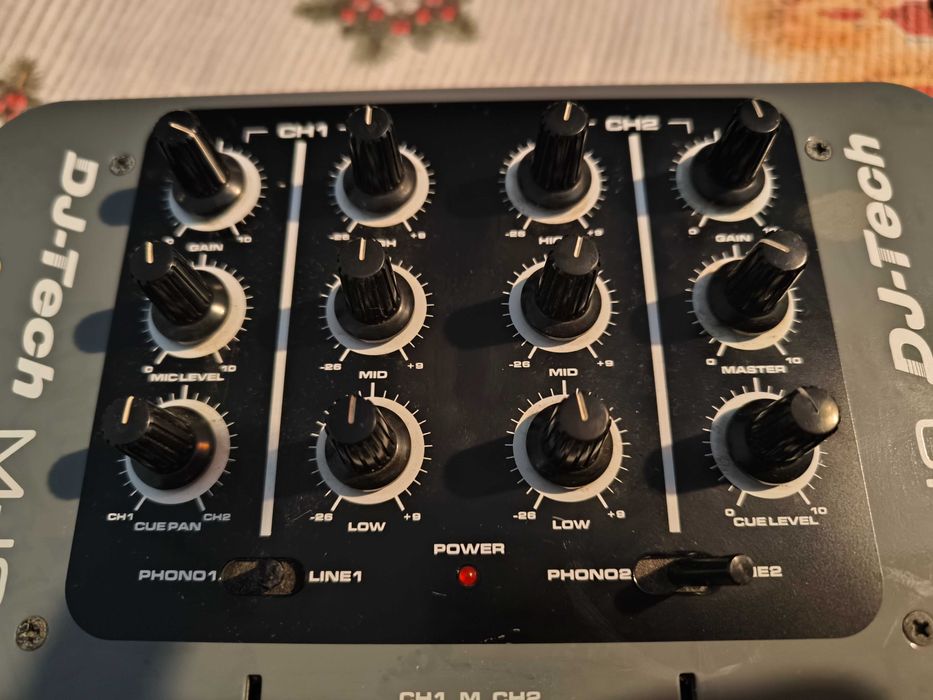 Dj mixer DJ Tech M 10 миксер смесител пулт