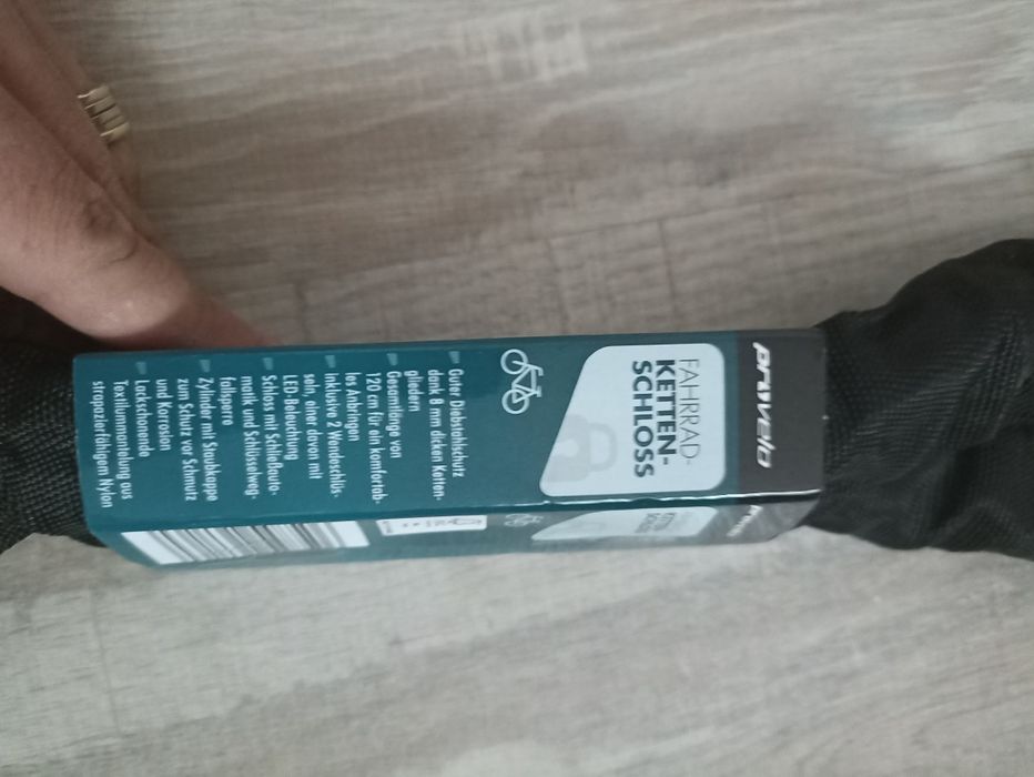 Заключващ механизъм -верига против кражба за мотор и велосипед