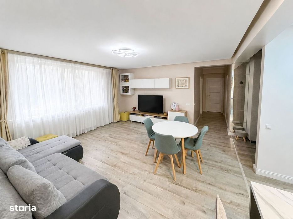Apartament 3 camere, 80 mp, parcare, gardina, zona Poligon Floresti — fotografia 1