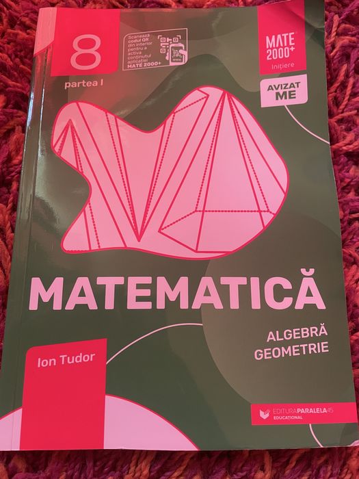 Vand culegere  de matemtica  noua. Clasa VIII plata se face la livrare
