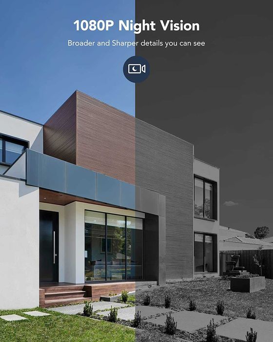 GNCC T1 Външна камера за наблюдение, 1080P, IP камера