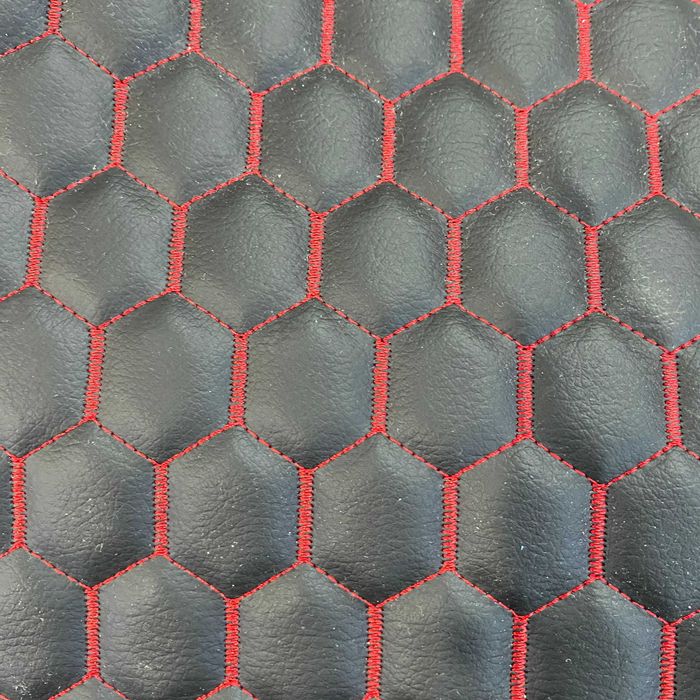 Капитонирана кожа тип Пчелна пита