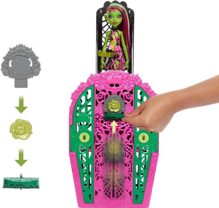 Кукла Monster High Garden Mysteries Venus с 19 изненади