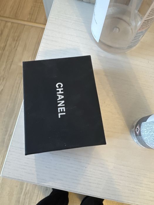 Authentic Chanel CC Crystal Stud Earrings – Gold Tone