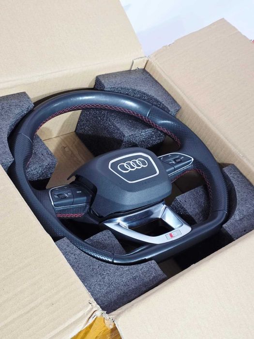 Volan Audi Q5 Q7 Q8 A3 A5 A7 A3 2021 S-Line Original –PADELE, AIRBAG