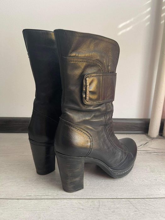 Естествена кожа ботуши