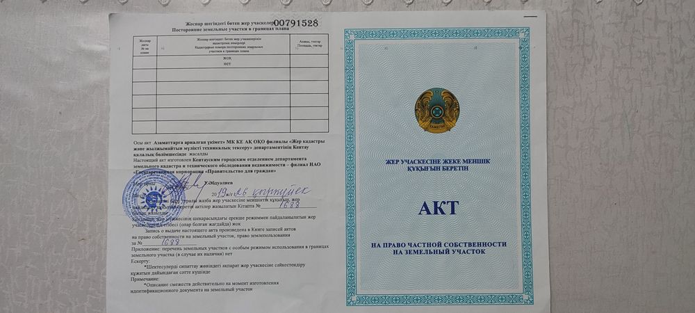 12 сот. в дачном массиве  Шоктас