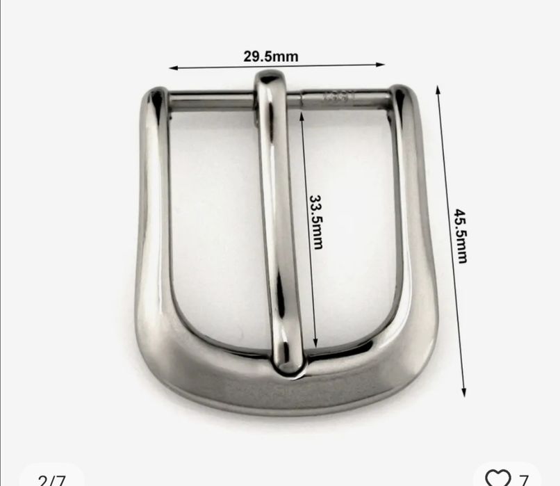 Catarama curea 30 mm (3 cm)