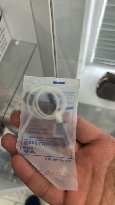 Одноразовая. Стерильная игла "бабочка "