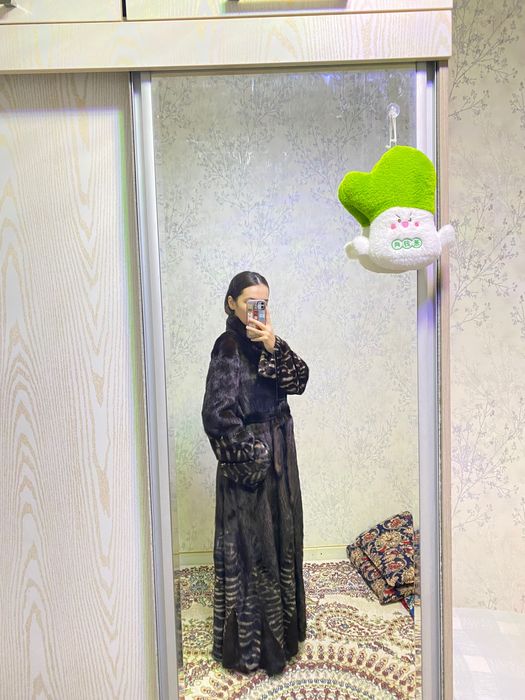 Норка шуба чистый