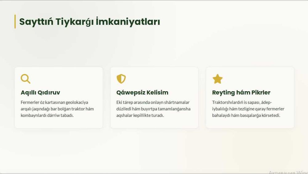 Agroljara.uz Platforması satiladi