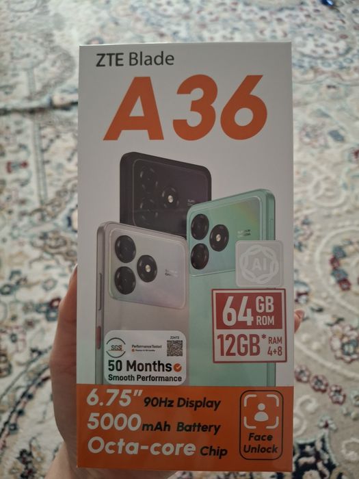 Продам телефон ZTE blade A36