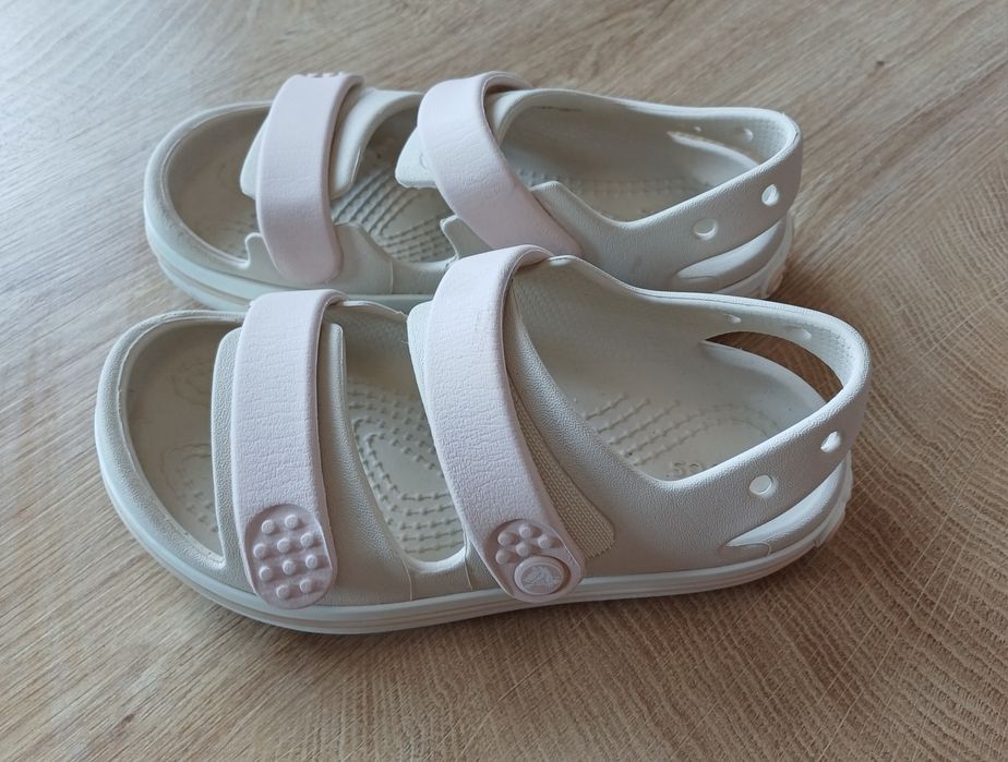 Детски сандали Crocsи пантофи Zara бежово 28/29 размер