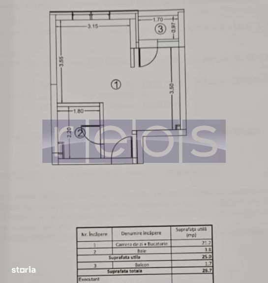 De Vanzare Garsonieră Nouă 2025–Militari Residence -Str. Weiner Palada