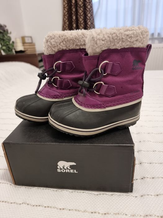 Sorel Cizme ghete de zăpadă Yoot Pac copii  Laponia frig nr 28