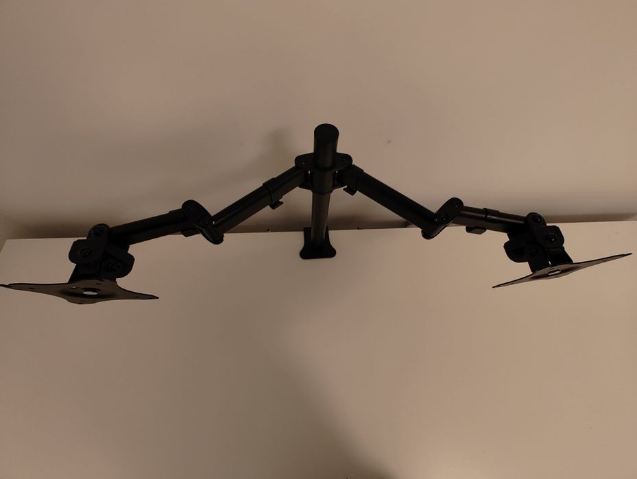 Suport 2 monitoare impecabil