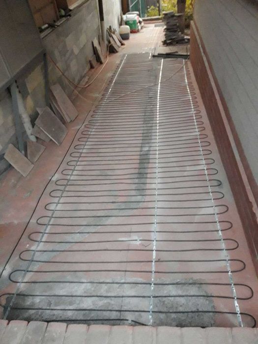 за 1 день греющий кабель • для водостока