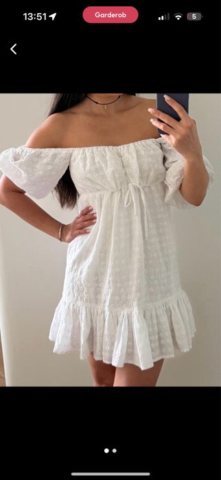 Blacky brand платье крестьянка