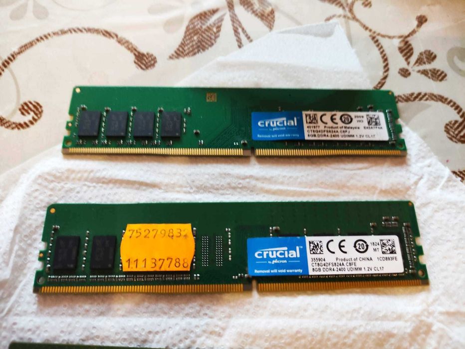 Memorii rami  ,8, 16 gb, diferite marci sau 32gb, pc si laptop