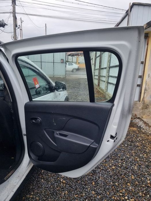 Usa Dreapta Spate Dacia Sandero 2 Stepway 2012 - 2016 SUV 4 Usi Glacier White 369 (1360)