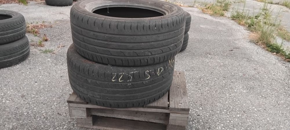 Гуми 225 50 16 Континентал Continental 2 броя. Нов внос. Не са нови!