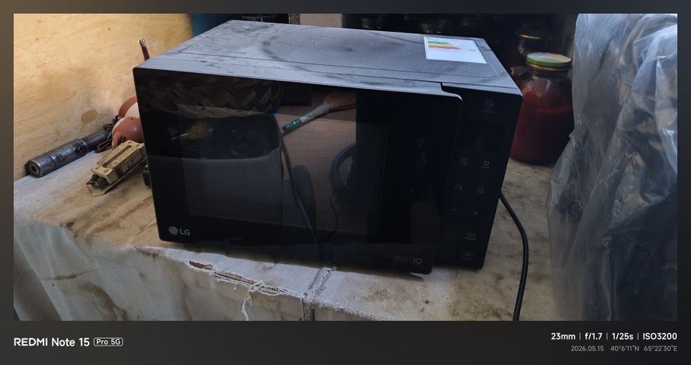 Микроволновка LG Smart Inverter (под ремонт / на запчасти)