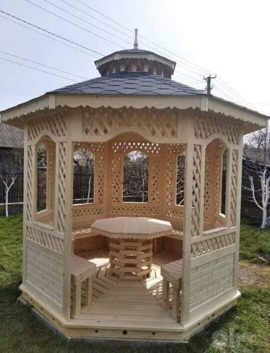 Беседка (сосна, лиственница, ёнгок)