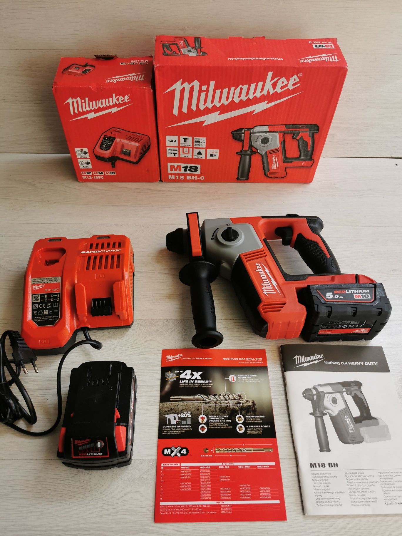 ballade Bloom Forbyde Rotopercutor MILWAUKEE M18 BH Roman • OLX.ro