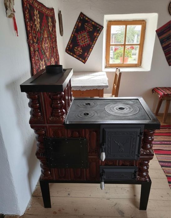 Sobe teracota captusite cu samota facute artizanal - caldura 100%