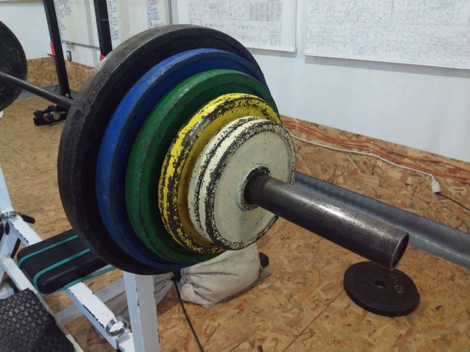 Тежести за олимпийски лост/щанга ф55