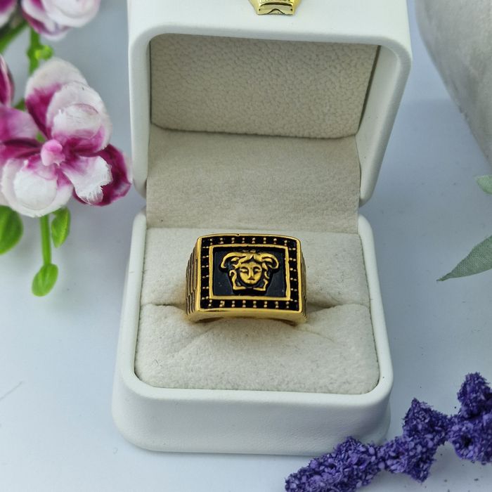 Мъжки пръстен златисти и сребристи