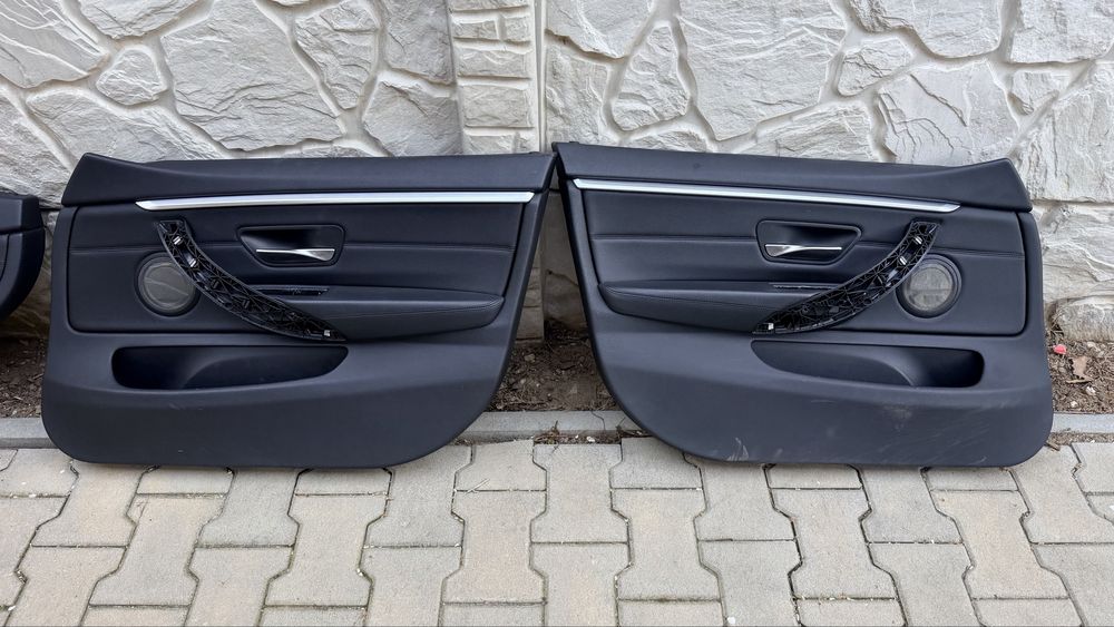 Interior scaune sport BMW F36 seria 4,  complet din piele, cu incalzire, impecabil.