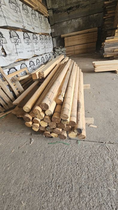 Стойка деревянная (круглая)