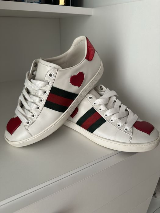 Adidasi GUCCI Ace heart ORIGINALI nr:36