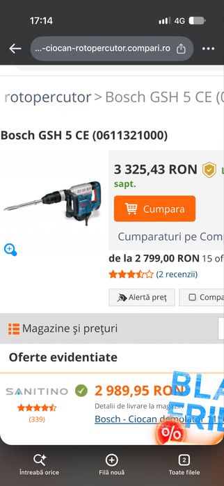 Bosch GSH 5 CE 2023