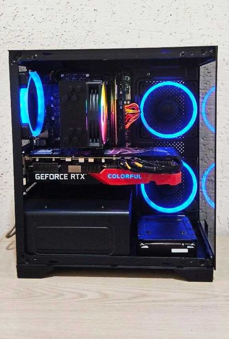 Игровой Кейс i5 14400F MSI PRO H610 DDR4-32Gb RTX™3080 SSD-1Tb HDD-2Tb