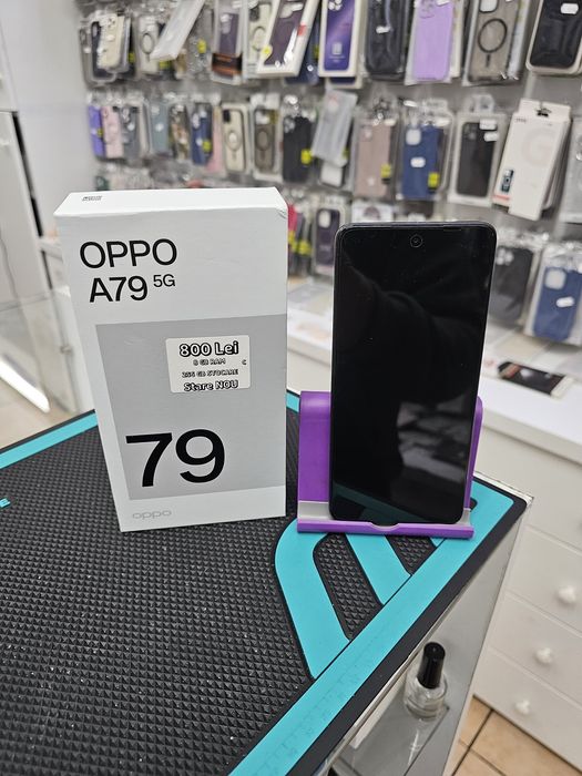 Oppo A79 5G, 8 /256 GB, Nou, Garanție
