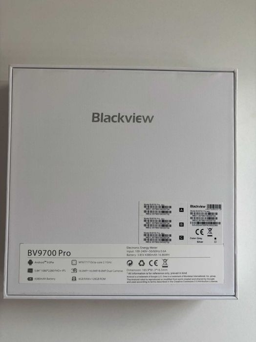 Blackview Dual SIM BV9700 Pro - Rugged Smartphone, Mint, Full Box