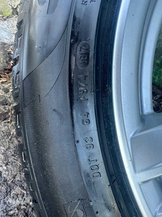 Jante + cauciucuri 255/50 r19 oem bmw v-spoke style 214