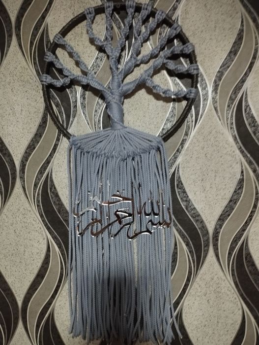 Панно ,макраме шамаиль