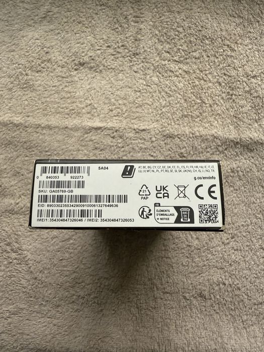 google pixel 9a 128 gb SIGILAT obsidian