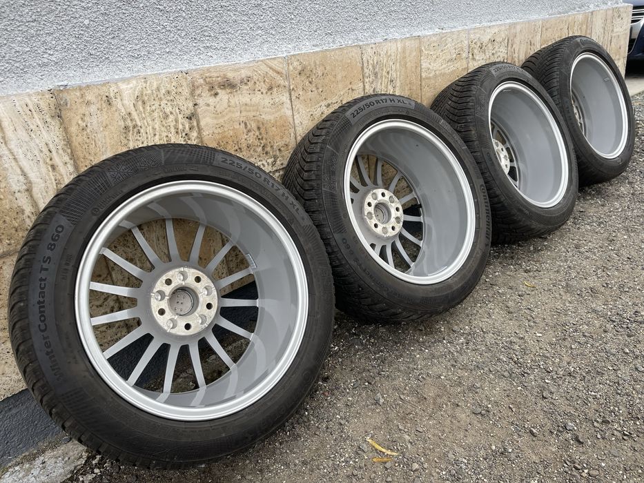 Jante Roti 17 Audi A4 A5 A6 B9 B8 C6 8W 8K anvelope 225 50 R17 M+S