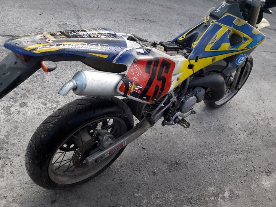 КТМ 390РЦ,Хускварна СМ 125 (KTM 390RC,HUSQVARNA SM 125 )-на части