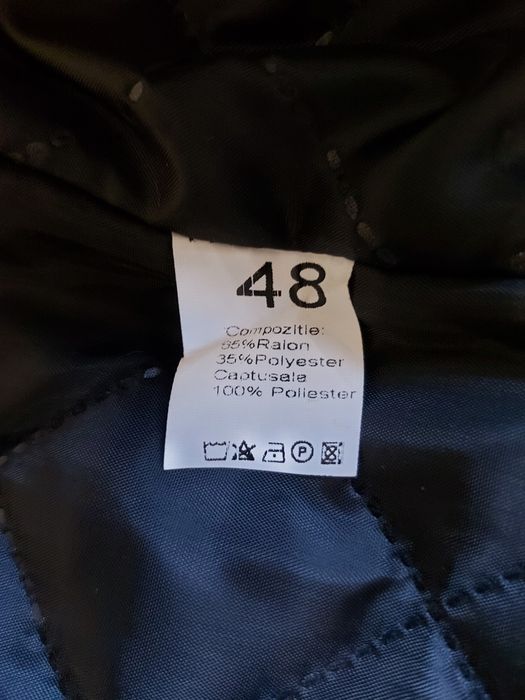 Jacheta casual/eleganta noua de barbati culoare neagra (marimea 48)