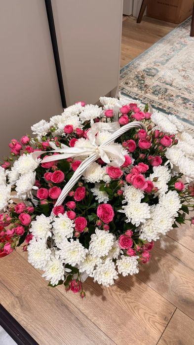 Бүгінгі гул корзинада
